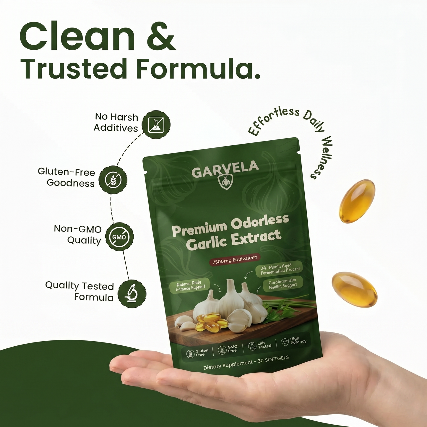 Garvela® Premium Odorless Garlic Extract
