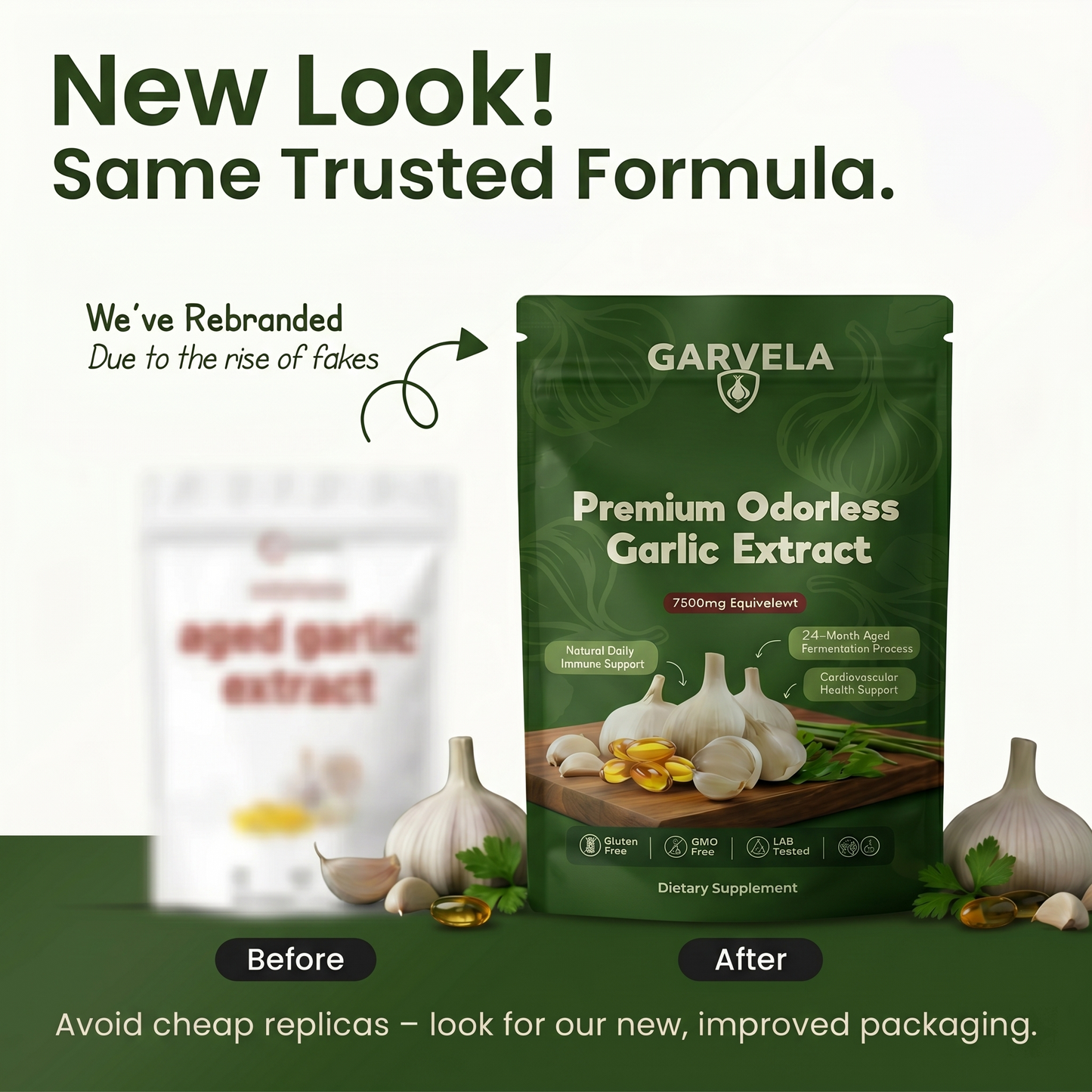 Garvela® Premium Odorless Garlic Extract