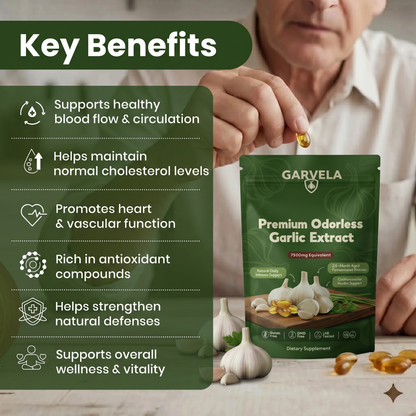 Garvela® Premium Odorless Garlic Extract